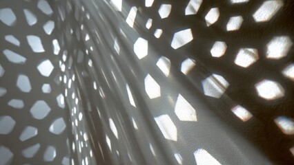 Abstract Light and Shadow Pattern