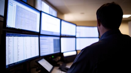 Fototapeta premium Incident Management Automation Tools. Enhancing Efficiency and Accuracy in Technology Incident Handling.