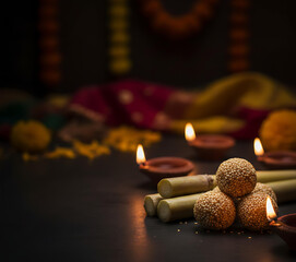 Authentic Tilgul Arrangement for Joyful Makar Sankranti Celebration