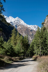 Stunning views of Himalayan trekking trails in Nepal in 2025.