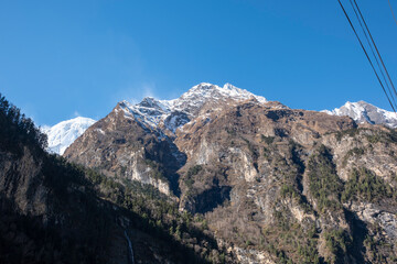 Stunning views of Himalayan trekking trails in Nepal in 2025.