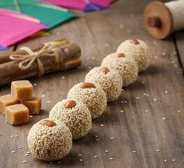 Authentic Tilgul Arrangement for Joyful Makar Sankranti Celebration