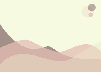 abstract brown background. simple background template. banner. card. cover