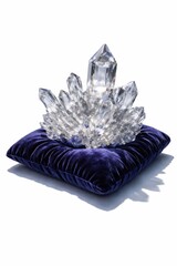 Precision Engineered Component Isolated on White