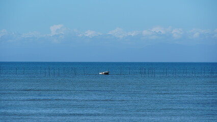 Obraz premium Coastal Scenery and Marine Park at Chita Peninsula, Aichi, Japan