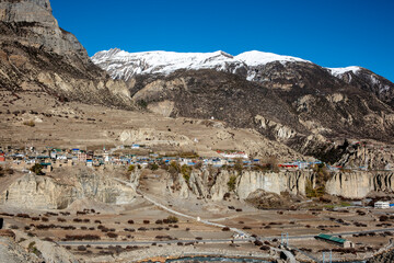 Stunning views of Himalayan trekking trails in Nepal in 2025.