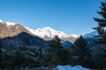 Stunning views of Himalayan trekking trails in Nepal in 2025.