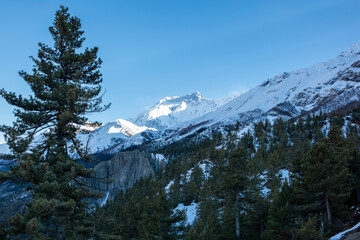 Stunning views of Himalayan trekking trails in Nepal in 2025.