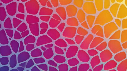 Vibrant abstract organic cell pattern background