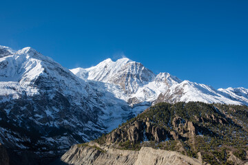 Stunning views of Himalayan trekking trails in Nepal in 2025.