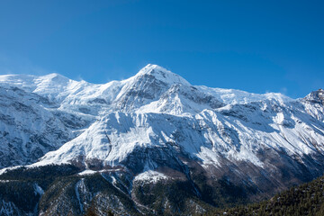 Stunning views of Himalayan trekking trails in Nepal in 2025.