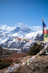 Stunning views of Himalayan trekking trails in Nepal in 2025.