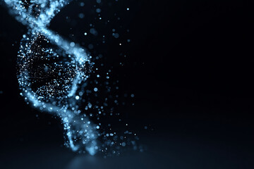 DNA structure abstract