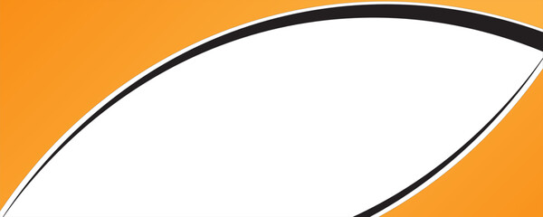 Obraz premium Abstract orange curved shape background. vector eps 10