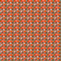 Patchwork, quilting, blanket, throw design Abstract geometric mosaic, checkered pattern Triangular and square grid, tiles
