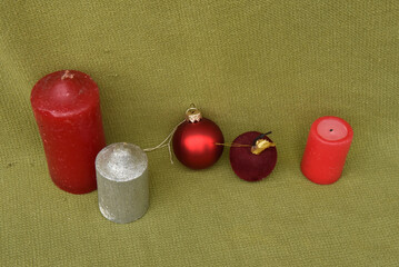 Christmas decorations arrangement