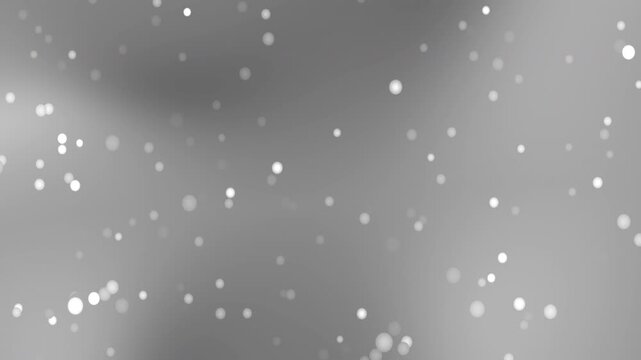 Blurry light spots on gray background, ideal for abstract backgrounds, technology concepts, and artistic designs. Suitable for websites, banners, and presentations.