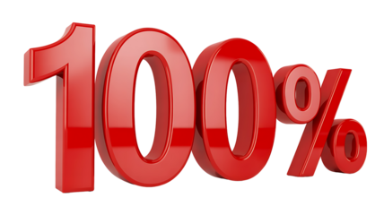 One hundred percent guarantee approval concept
