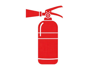 Obraz premium Fire extinguisher icon isolated on transparent background