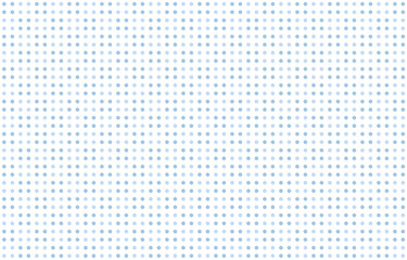 ドット背景イラスト　手描きドット4&times;4　2色ブルー