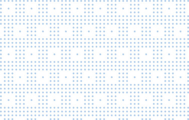 ドット背景イラスト　センタードットスクエア柄　水色　Adobe Illustrator Artwork