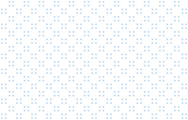 ドット背景イラスト　2&times;2ドットスクエア柄　水色　白背景