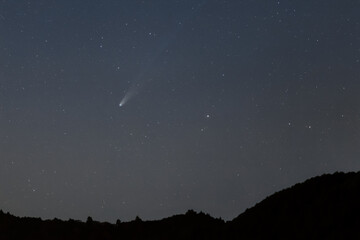 2025年10月23日のレモン彗星