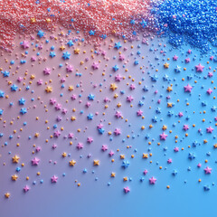 colorful confetti