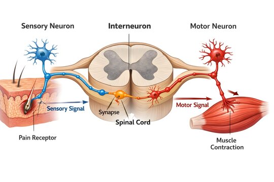 Neuron Communication Neural Pathways: Sensory, Motor, Inter Neurons