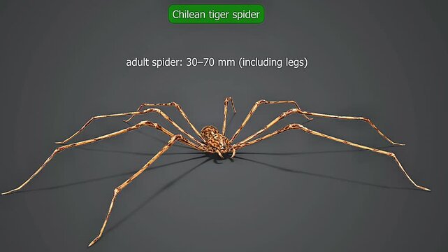 chilean tiger spider