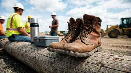 Labour Day Celebration Background Honoring Workers and Workforce Unity