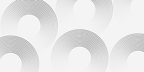 abstract black white stripe line. geometric circle texture background. futuristic technology. retro styled concept.