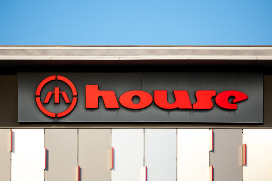 Poland, Stalowa Wola - 21.06.2025: The House clothing brand is owned by the Polish company LPP S.A. HOUSE is one of its five core brands (along with Reserved, Cropp, MOHITO, and Sinsay). LPP S.A.