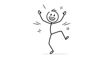 Vector illustration of a cartoon man and boy athlete running with a guitar and soccer ball featuring black silhouette people playing sports for fun