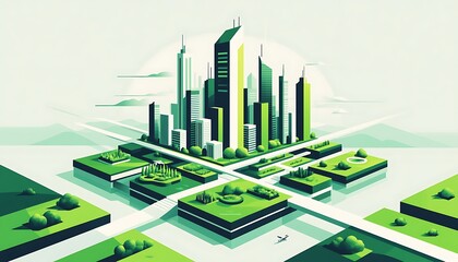 abstract city background
