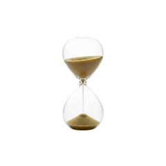 Sand timer on Transparent Background