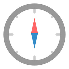 UIやデザインに使いやすい方位磁石アイコン