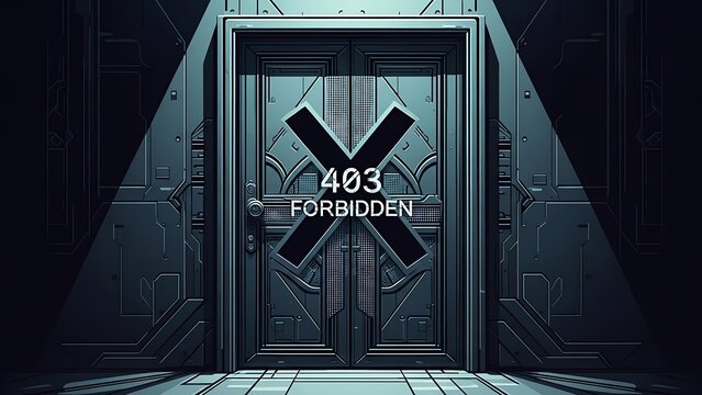 Forbidden Door - 403 Access Denied