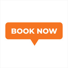 Book Now Button Icon Vector