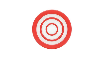 Red Target Icon with Concentric Circles.