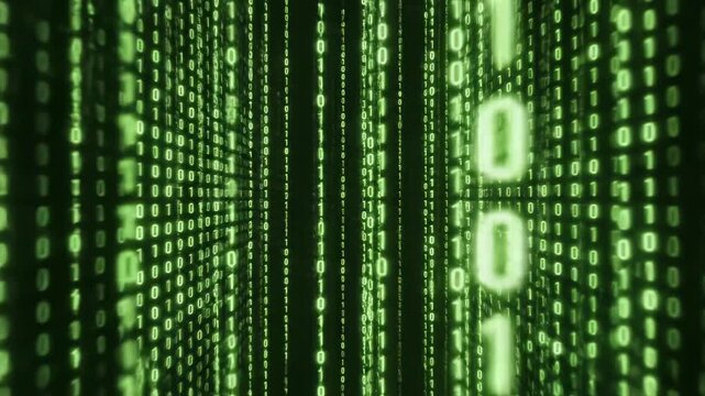 Digital binary code stream