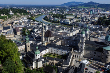 Salzburg von oben