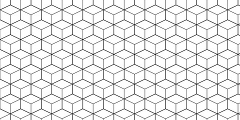 Fototapeta premium Abstract diamond style minimal blank cubic. Geometric pattern illustration mosaic, square and triangle wallpaper.