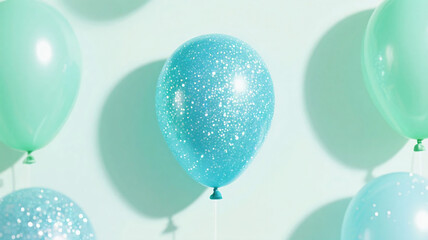 Deep pink sparkling glitter powder. Glitter. Generated images, abstract photos.Emerald color. Pastel.