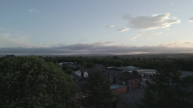 Swinton Salford Pendlebury Arial View