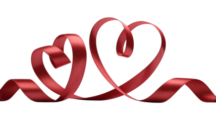 Two hearts intertwined