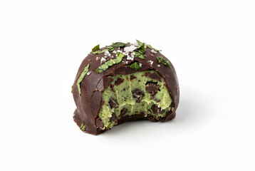 Vegane Schokoladen-Minz-Bite