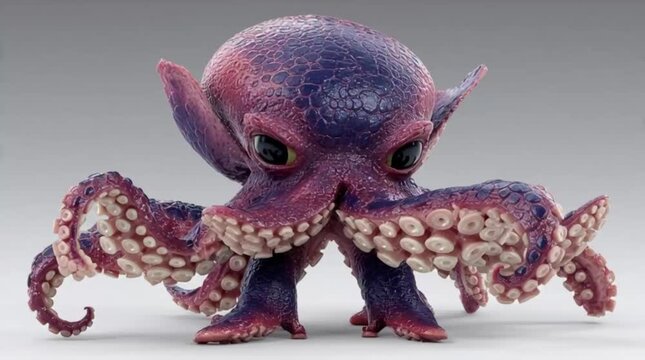 A full body alien-style 3D cartoon character,front view,standing upright like a human,realistic human anatomy,two arms, two legs,hands and feet clearly visible,realistic human face with eyes, nose and