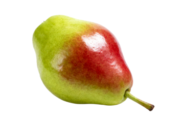Fresh Ripe Pear with Red and Green Skin