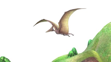 Fototapeta premium dinosaur soars